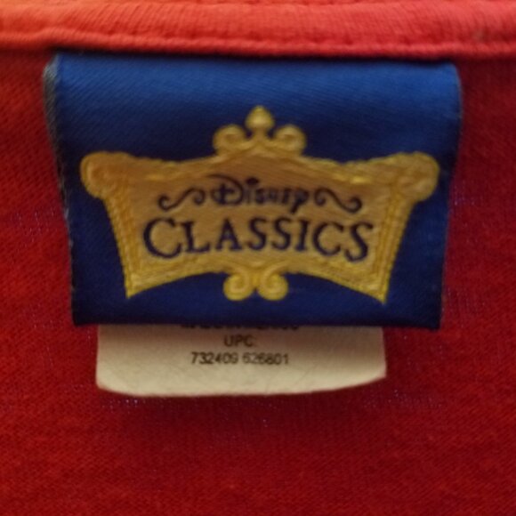 VINTAGE Y2K SNOW WHITE EVIL QUEEN A DISNEY CLASSIC- WOMENS 26/28 RED - Picture 4 of 13